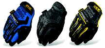 GLOVE MECHANICS M-PACT SIZE 9 MED ALL BLACK (PR) - Gloves
